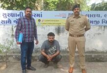 જામનગર: પોલીસ અને બેંકમાં મારી ઓળખાણ છે તમારું કામ પતી જશે કહી સખ્સે વેપારી સાથે વાત કરી પછી..