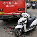 જામનગરમાં એસટી બસ સાથે સ્કૂટર અથડાવી ચાલક ફરાર