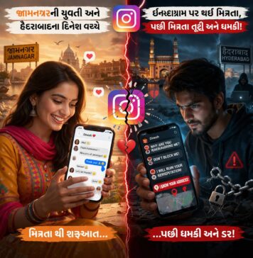 જામનગર: રિક્ષા ડ્રાઇવરની દીકરીને Insta પર દિનેશ સાથે મિત્રતા થઇ, પછી થયું એવું કે…