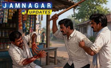 દ્વારકા: ભૂલથી પત્નીને ફોન થઇ ગયો ને યુવાન પર પતિ સહિતનાનો હુમલો