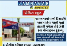 જામનગર: પત્ની રિસાઈને અલગ રહેવા લાગી, જતાં લાગી આવતા પ્રૌઢે જીવન ટૂંકાવ્યું