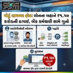 જામનગર: લોનના નામે ડોક્યુમેન્ટ મેળવી, બેંકમાં ખાતા ખોલી દોઢ કરોડનું ફ્રોડ