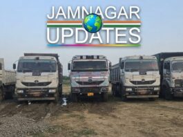 જામનગર: ખાણ-ખનીજ વિભાગની મોટી કાર્યવાહી: એક જ દિવસમાં 6 ડમ્પર ઝડપાયા