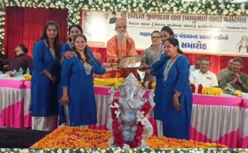 જામનગર: સમાજસેવી ટ્રસ્ટ દ્વારા 250થી વધુ ગણપતિ પંડાલના આયોજકોનું સન્માન