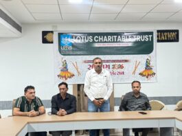 જામનગર: પ્રદર્શન ગ્રાઉન્ડમાં વિશાળ સ્ટેજ પર 144 દીકરીઓ કરશે આરાધના, લોટસ ટ્રસ્ટનો ભવ્ય સરગમ નવરાત્રી મહોત્સવ